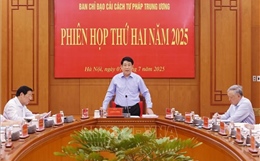 Chủ tịch nước chủ trì phiên họp Ban Chỉ đạo Cải cách Tư pháp Trung ương