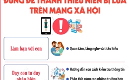 Đừng để thanh thiếu niên bị lừa trên mạng xã hội