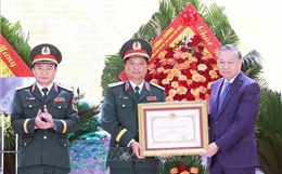 Tổng Bí thư Tô Lâm dự Lễ kỷ niệm 80 năm Ngày truyền thống LLVT Quân khu 4 