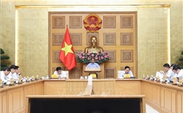 Thủ tướng chủ trì buổi làm việc về tháo gỡ vướng mắc trong hợp chuẩn hàng hoá