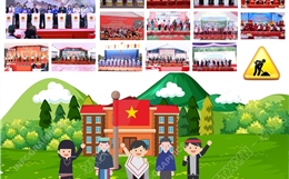Sáng 9/11, đồng loạt khởi công 72 trường phổ thông nội trú liên cấp tại các xã biên giới 