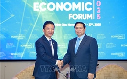 Thủ tướng tiếp Bộ trưởng Bộ Công nghiệp, Khoa học, Công nghệ và Đổi mới sáng tạo Campuchia