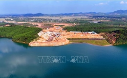 Hà Tĩnh: Thi công xuyên kỳ nghỉ lễ tại dự án hồ Kẻ Gỗ 