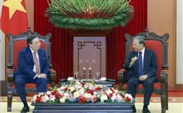 Tổng Bí thư Tô Lâm tiếp Đại sứ Hoa Kỳ Marc Evans Knapper chào từ biệt