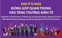 Kinh tế tư nhân đóng góp quan trọng vào tăng trưởng kinh tế