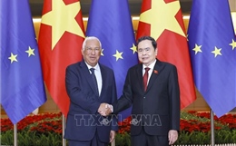 Chủ tịch Quốc hội hội kiến Chủ tịch Hội đồng châu Âu