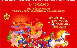 Tăng cường 6 tuyến buýt phục vụ nhân dân, du khách đến với Hội chợ Mùa Xuân 2026