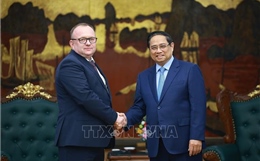 Thủ tướng Phạm Minh Chính tiếp Chủ tịch Ủy ban Giám định tư pháp Belarus 