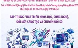 Nhiệm vụ và giải pháp về phát triển kinh tế - xã hội 5 năm 2026-2030