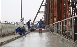 Đẩy nhanh tiến độ sửa chữa cầu Long Biên