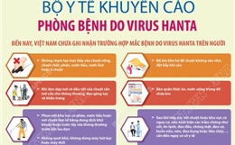 Bộ Y tế khuyến cáo phòng bệnh do virus Hanta