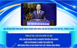 Tổng Bí thư, Chủ tịch nước Tô Lâm: Cán bộ Đoàn phải là người truyền cảm hứng