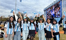 World Cup 2026: Người hâm mộ Việt Nam hòa cùng không khí cuồng nhiệt tại Argentina