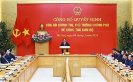Thủ tướng Phạm Minh Chính trao Quyết định điều động, bổ nhiệm lãnh đạo Đảng ủy Chính phủ và 4 bộ, cơ quan