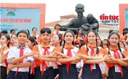 Khai mạc Liên hoan thiếu nhi Việt Nam - Lào - Campuchia