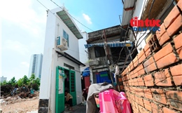 Nhà ‘siêu mỏng’ xuất hiện sau giải phóng mặt bằng rạch Xuyên Tâm