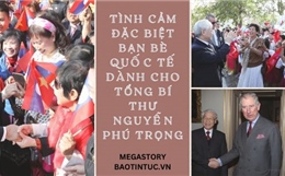 Tình cảm đặc biệt bạn bè quốc tế dành cho Tổng Bí thư Nguyễn Phú Trọng